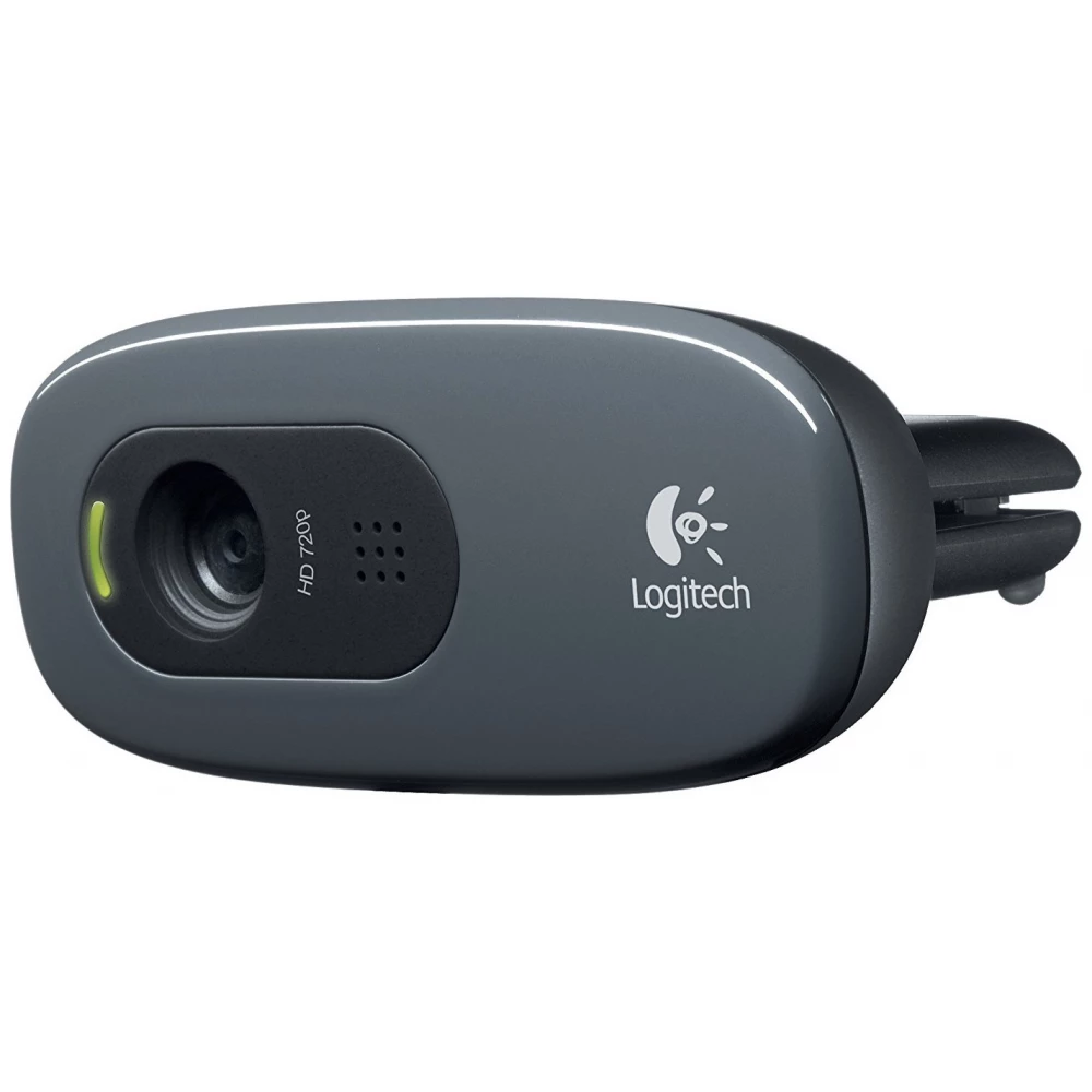 Webcam HD Logitech C270 — Videollamadas en 720p con Micrófono y Corrección de Luz