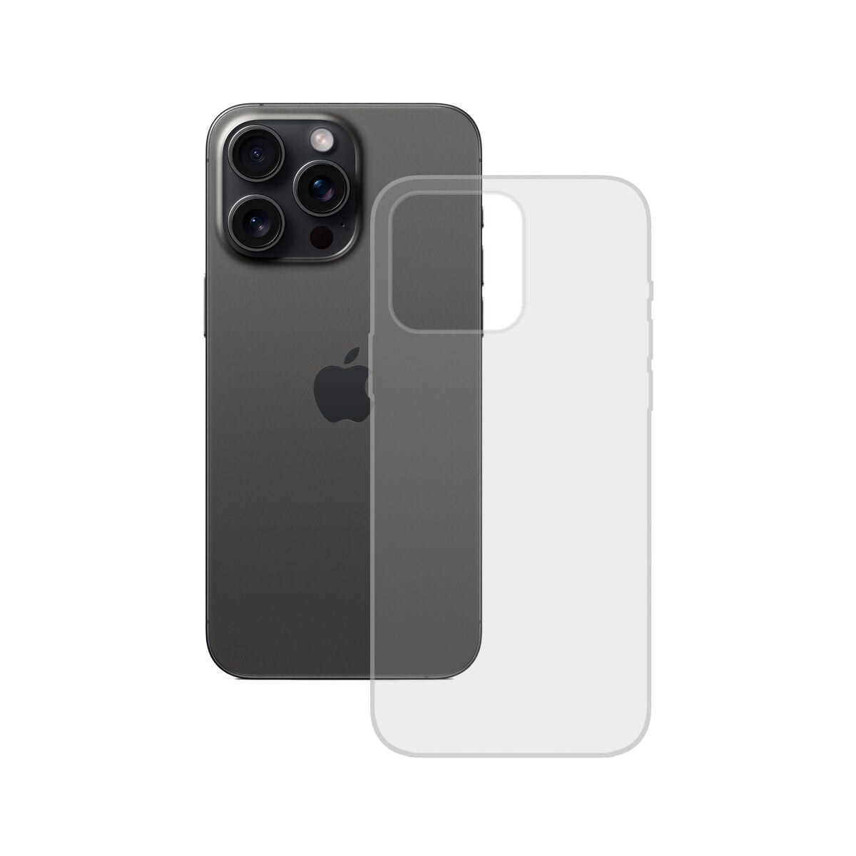 📱 Funda Transparente Contact para iPhone 15 Pro – Protección Premium y Diseño Minimalista