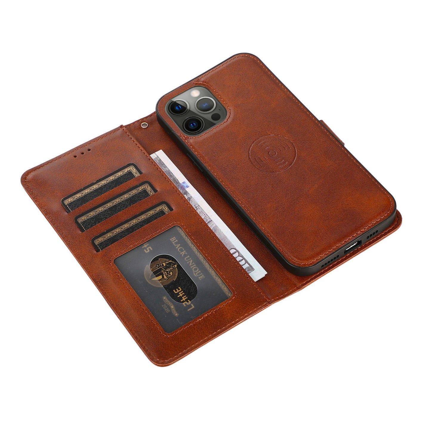 📱 Funda de Cuero Anacotte para iPhone 14 – Diseño Premium + MagSafe